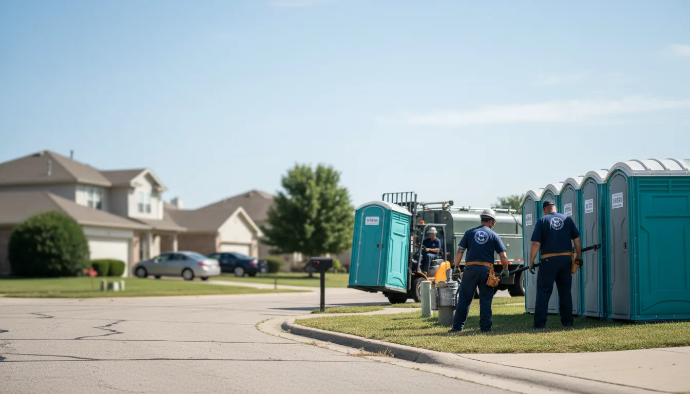 Porta Potty Rental in Milan, IL near me